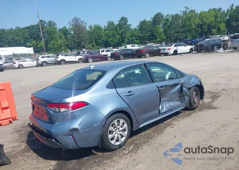 2020 Toyota Corolla Le z USA, uszkodzony, nr VIN JTDEPRAE8LJ058808